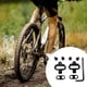 thumbnail image 4 of sweethay 1 par de tacos de Pedal izquierdo y derecho para bicicleta de montaña con llave inglesa, placas de bloqueo de acero, equipo de equitación, Ciclismo Tipo 1 sweethay OD026430-01B, 4 of 6