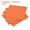 Orange, variant on Uxcell Orange EVA Foam Sheets 10 x 10 Inch 7mm Thickness for Crafts DIY Projects, 4 Pcs