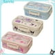 thumbnail image 2 of Sanrio Kuromi-fiambrera Cinnamoroll My Melody para estudiantes, caja Bento ecológica, vajilla, contenedor de almacenamiento de alimentos gym unisex, 2 of 2