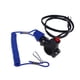thumbnail image 3 of Interruptor de parada de emergencia con cordón de 70 cm, cable de repuesto, accesorio, freno de motor Azul, 3 of 9