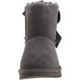 thumbnail image 2 of UGG W CUSTOMIZABLE BAILEY BOW MINI Boots Charcoal, 2 of 8