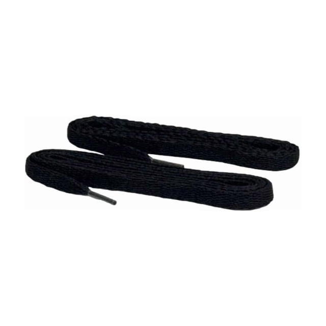 Cordones tipo Kiwi, planos, resistentes, negros, 91 cm, 2 pares