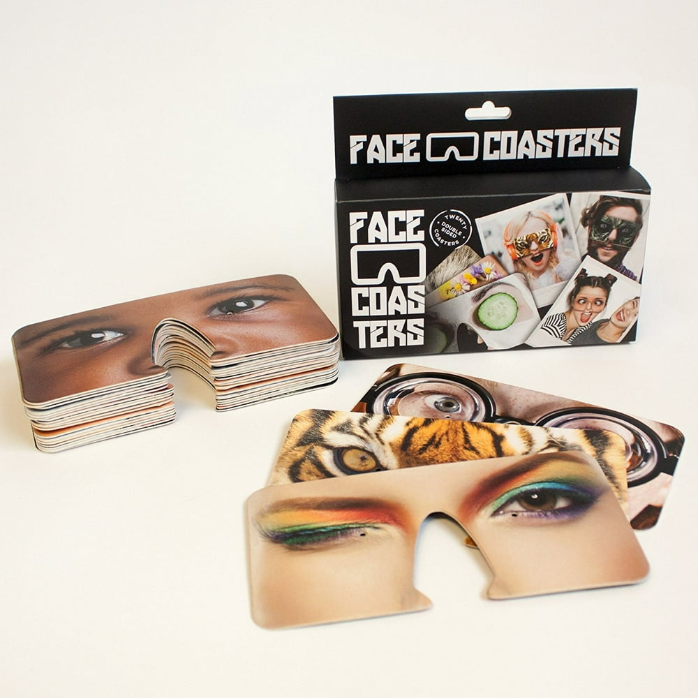 20pc Face Coasters