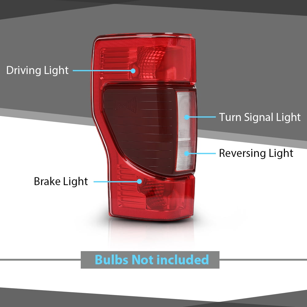 Pickup Driver w/ Blind Spot Tail Light LH Left Fit For 2020-2022 Ford Super Duty