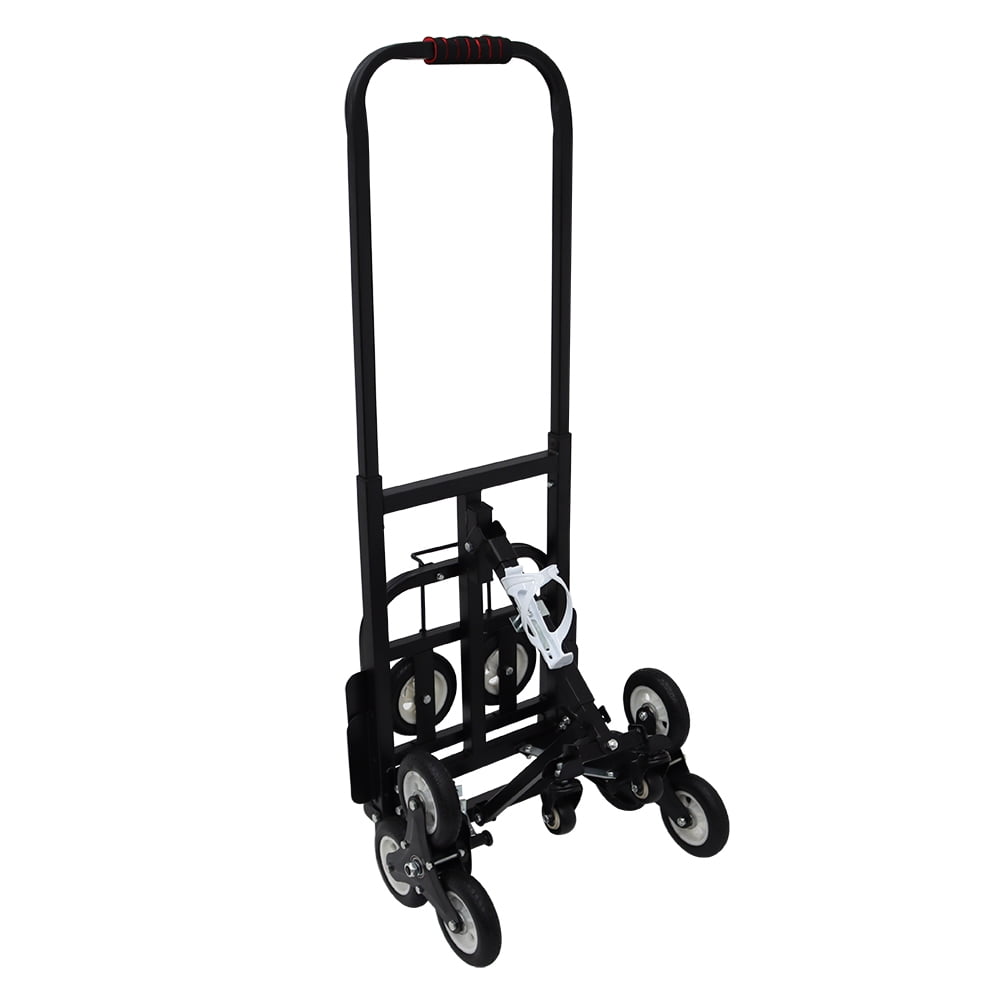 Carbon Steel Foldable Hand Truck Climbing Cargo Trolley Climbing Cart Handcart for Climbing Stairs
