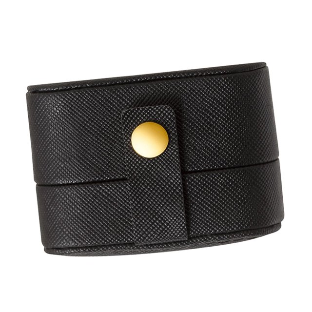 Caja Organizadora Pequeña Yuyangstore Estuche de viaje para joyería a prueba de polvo Negro