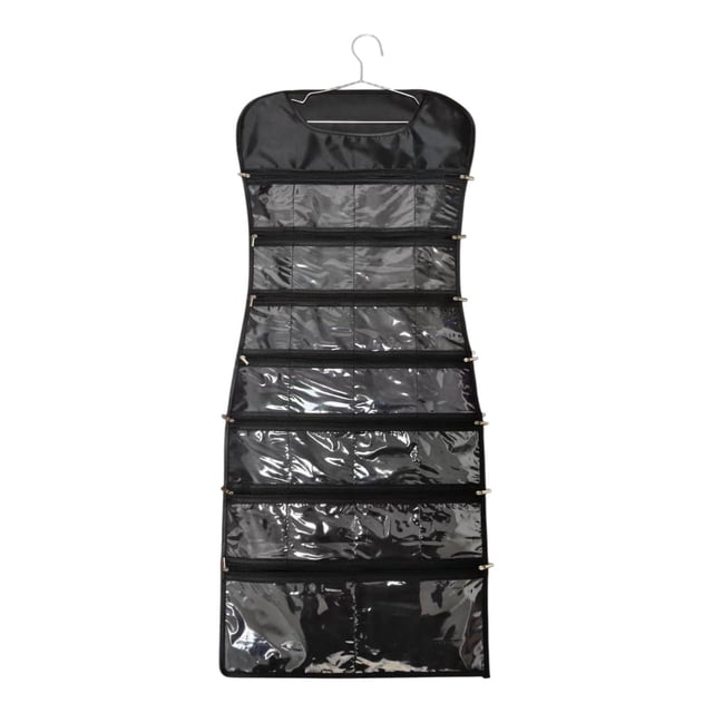 Organizador de joyería colgante, soporte para collar, pulsera, soporte para joyería corporal, colgador de collar, soporte para pendientes de pared Estilo D