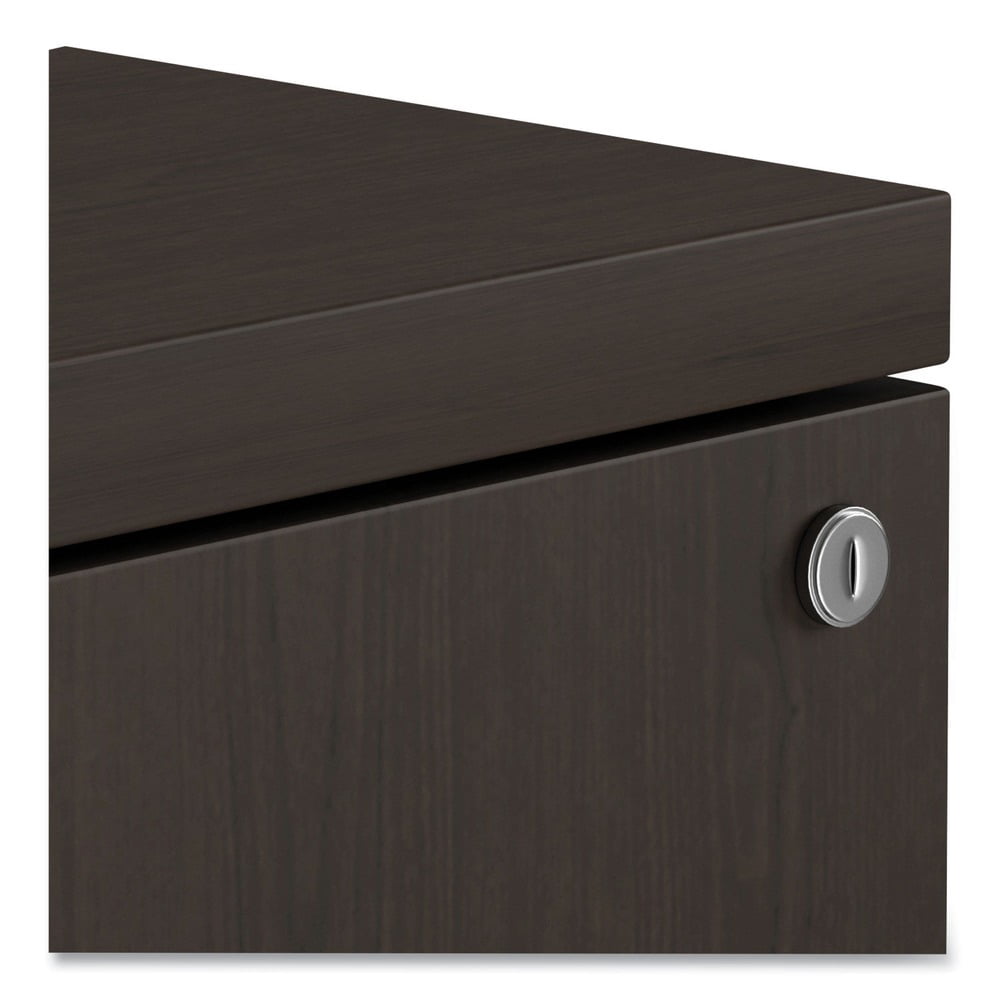 Alera Valencia Series Mobile File/File Pedestal, 15.38w x 20d x 26.63h, Espresso -ALEVA582816ES
