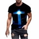 thumbnail image 1 of Camisas para Hombre Impresión Casual Top de Moda, Camisas a Rayas para Hombres Ropa de Pascua para Fiestas Y Diarios, 1 of 5