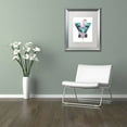 thumbnail image 3 of Trademark Fine Art 'Miami Flamingo' Canvas Art by Robert Farkas, White Matte, Silver Frame, 3 of 4