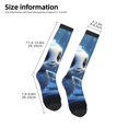 thumbnail image 2 of Sikiie Cute Fish Flower Couple Knee Socks, High Socks Long Stretchy Sock Women Knee High Stocking, Long Socks for Women, 2 of 6