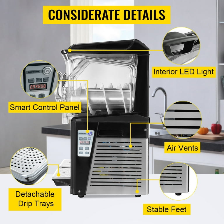 Commercial Slushy Machine 10L, Frozen Drink Maker for Sale in