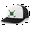 Black/White/white, variant on Crossed Clubs Lucky Green Clover Mens Embroidered Mesh Back Trucker Hat, Black/White/White