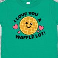 thumbnail image 3 of Inktastic I Love You a Waffle Lot with Cute Happy Waffle Boys or Girls Toddler T-Shirt, 3 of 4