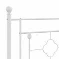 thumbnail image 4 of vidaXL Metal Headboard Bed Header Construction with Back Support Furniture, 4 of 4