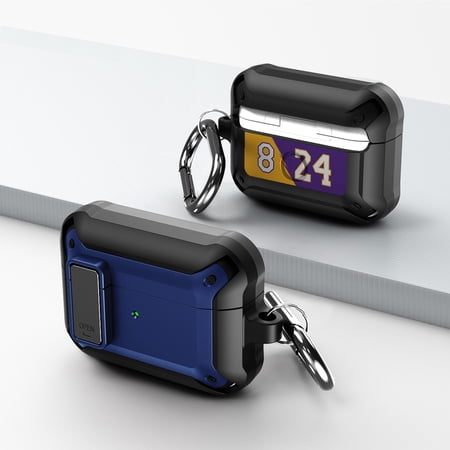 Duo Shield Secure Lock Designed For Airpods Pro With Hook  Blue/Black price history on PriceWatchPro