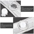 thumbnail image 3 of OULII 20Pcs Rear Reflector Motorcycle Plastic Square Reflectors Road Safety For Cyclists, 3 of 8