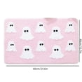 thumbnail image 3 of Halloween Bath Mat, 15.7 X 23.6 In Ghost Bathroom Rug, Soft Absorbent Non-Slip Washable Floor Mat for Bathroom & Bedroom,Pink, 3 of 7