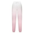 thumbnail image 6 of Spazoro Toddler Girls Boys Sweatpants, Drawstring Elastic Waist with Gradient Color Long Sleeve Casual Jogger for Homewears Pink Size 13 T, 6 of 7