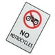 thumbnail image 3 of Señal de advertencia Señal de calle Señal de precaución Señal de no motocicletas Señal de seguridad vial, 3 of 8