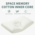 thumbnail image 6 of FastXmas Memory Foam Pillows for Sleeping, Standard Size Adjustable Cooling Bed Pillow with Washable Removable Cover, Soft Breathable Ergonomic Cervical Pillow for Side Back and Stomach Sleeper, 6 of 8