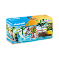 thumbnail image 1 of Playmobil : Piscine Familiale / Piscine pour Enfants avec Glissoire 70611, 1 of 5