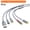 Grey-usb+C+Lightning, variant on Three-in-one to double-ended lotus-shaped audio cable: 3.5mm + Type-C + USB male to RCA female stereo high-definition,Grey-usb+C+Lightning