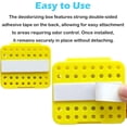 thumbnail image 5 of 2 Pack Stick On Deodorizing Box, 12 Pack Odor Removing Refills for Trash Can, Activated Charcoal Odor Eliminator for Indoor Kitchen Trash/Diaper Pails/Wardrobe/Shoe Cabinet (Yellow), 5 of 6