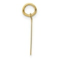 thumbnail image 2 of Diamond2Deal 14K Pendentif Initiale en Or Jaune avec Lettre Q pour Femmes, 2 of 6