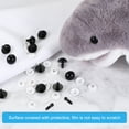 thumbnail image 4 of Uxcell 14mm Safety Eyes, 30 Pcs Plastic Craft Eyes with Protective Film Safety Eyes with Washers for Stuffed Animals Crochet Toys Dolls DIY Craft Making, Black, 4 of 6