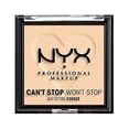 thumbnail image 2 of NYX PROFESSIONAL MAKEUP Can't Stop Won't Stop Mattifying Pressed Powder - Light, 2 of 10