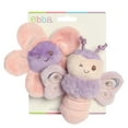 thumbnail image 5 of ebba - Mini Purple Flutterflies - Flutterfly Rattle & Crinkle Set - Playful Baby Stuffed Animal, 5 of 5