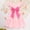 Pink, variant on ZEHJUHAN Toddler Girls' Round Neck Ruffle Sleeveless Backless Dress with Bow Detail, Casual Smocked Summer Dress Pink,12-18M