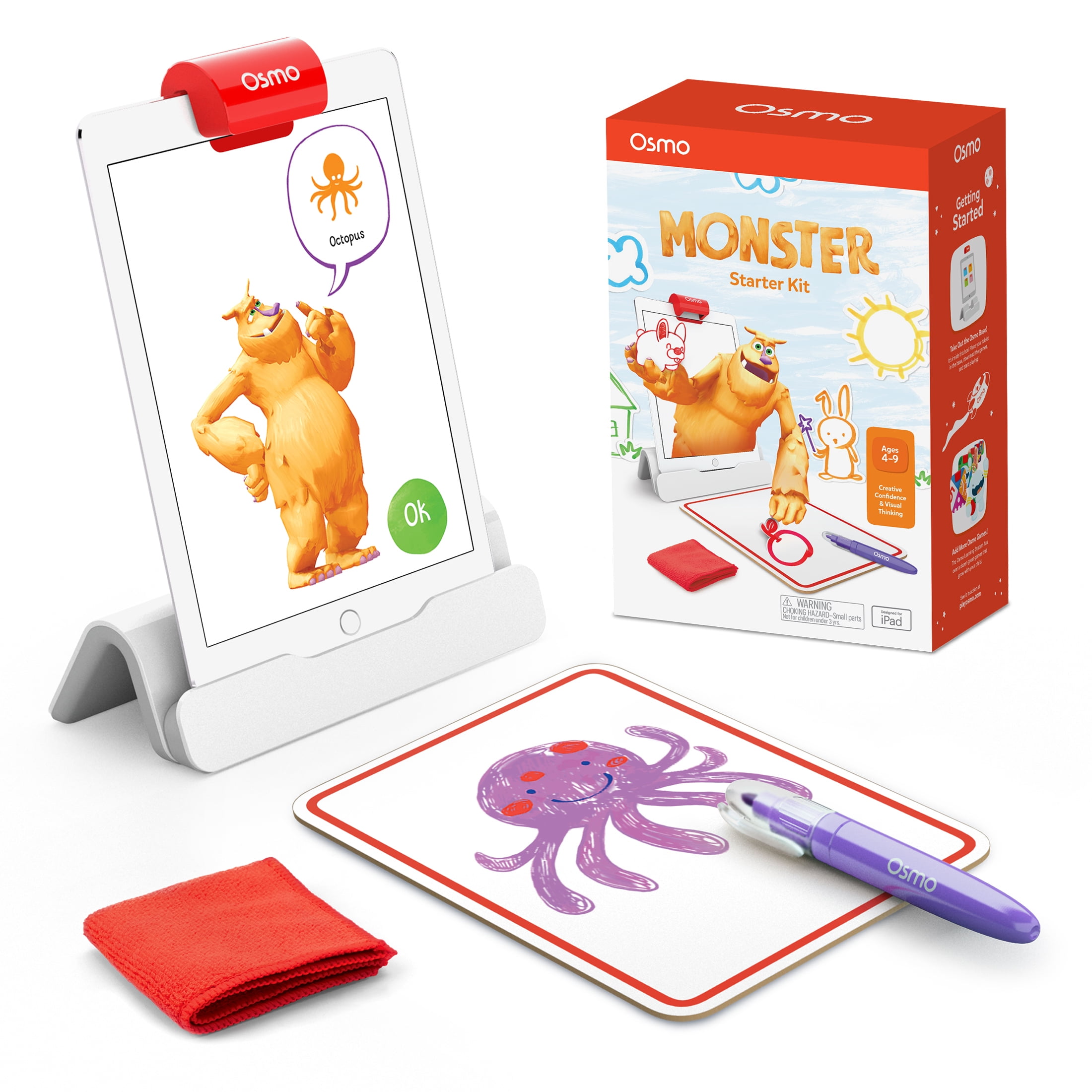 New In Box ~Osmo iPhone Base-Mirror & Storage Bag ~Great At Home Learning~ 