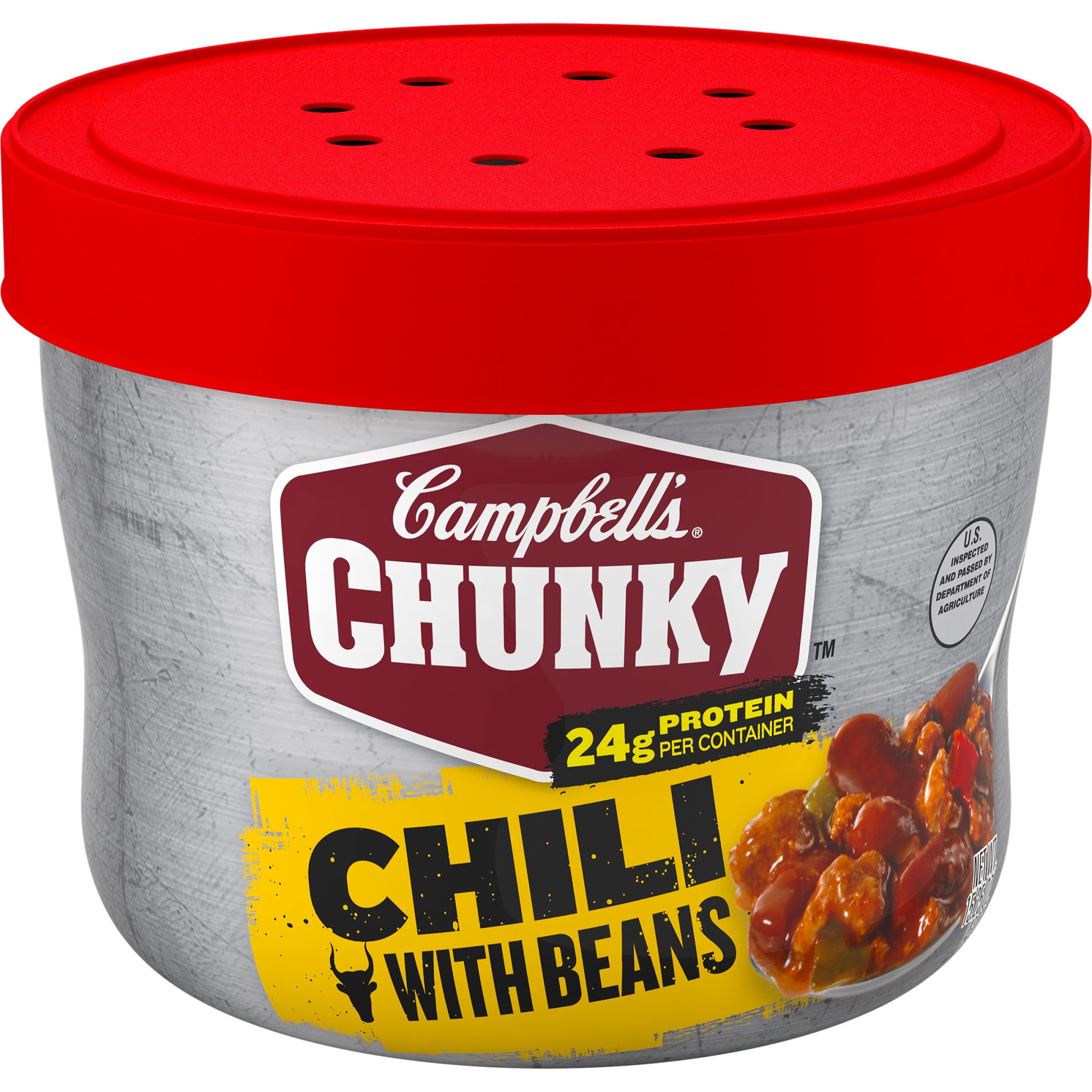 Campbell's ChunkyTMChili with Beans, 15.25 OZ Microwavable Bowl