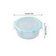 thumbnail image 3 of Feltree Glass Bento Box Can Be Microwave Oven Students Heated Lunch Box Office Fresh-keeping Box, 3 of 6