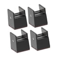 thumbnail image 2 of 4x Elevadores de cama Elevadores de muebles Elevadores de cama con absorción de impactos Bloques elevadores de cama ajustables para sofá Escritorio Altura 50mm, 2 of 8
