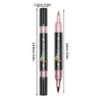 thumbnail image 3 of 36 Pcs Dual Tip Glitter Markers Set 24 Colors Metallic Brush Art Marker Pens 10ml Large Capacity for Journaling Doodling Scrapbooking Card DIY Painting Crafts Multi, 3 of 9