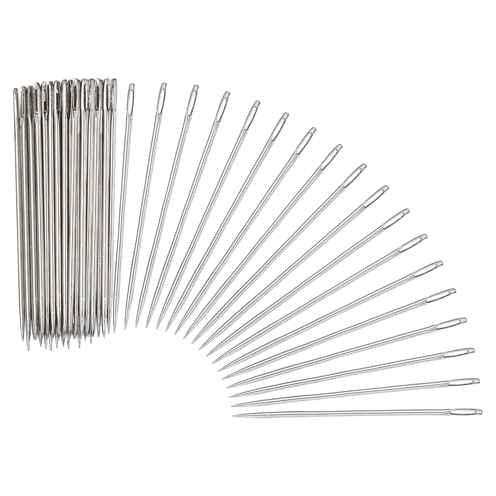SINGER Leather Steel Hand Sewing Needles, Sizes 3 to 7, 3 Pieces