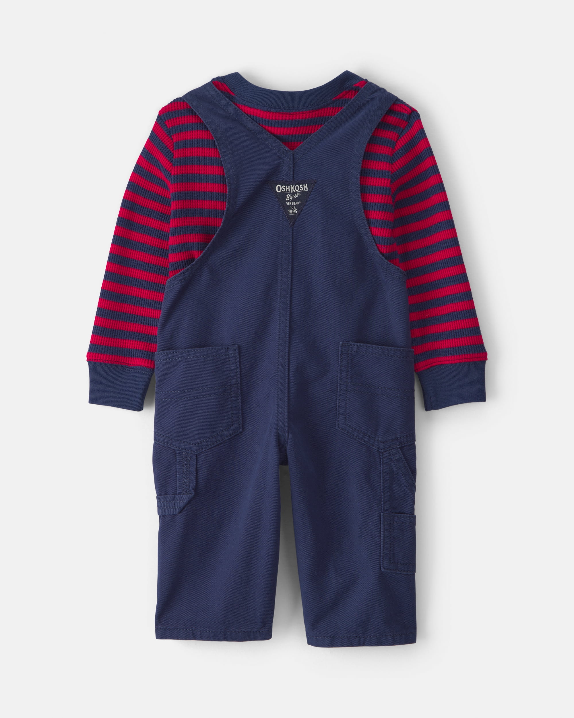 Oshkosh B'gosh Baby Overall and Top Set, 2-Piece, Sizes 3 Months - 24 Months