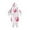 White, variant on Girls Outfits Valentine's Day Hearts Print Hoodies and Pant 2 Pcs 3D Cute Dinosaur Hoodie Set for Little Big Girl Sweatsuits