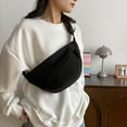 thumbnail image 5 of Simple Versatile Crossbody Bag, Lightweight Shoulder Bag, Nylon Travel Bag, Daily Casual Organizer, Large Compartment, Adjustable Strap, Portable Work and Outdoor Bag, 5 of 6