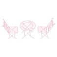 thumbnail image 1 of 1 Set Small Furniture Models Adorable Iron Table Ornaments Miniature House Props, 1 of 9