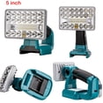 thumbnail image 3 of Linterna LED Inalámbrica de 3 Pulgadas 1000lm 18V Luz de Trabajo Linterna para Lámpara LED Ma*kita sin Batería USB Foco de Iluminación de Emergencia para Exteriores, 3 of 10