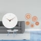 thumbnail image 2 of Reloj de pared,Reloj de pared decorativo para baño o dormitorio,Manualidades de pared,Decoración de pared colgante. Ratán tejido artesanal.,Juego de decoración de pared Adorno decorativo, 2 of 8