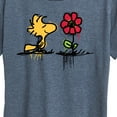 thumbnail image 3 of Peanuts - Woodstock Rose - Women's Short Sleeve Graphic T-Shirt, 3 of 6