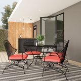 Better Homes and Gardens Wrought Iron Patio Dining Set Clayton Court