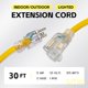 thumbnail image 2 of Cable de extensión EP, 30 pies, 12/3, SJTW, de alta resistencia con enchufe de 3 clavijas, 2 of 7