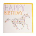 thumbnail image 1 of Gubblecote Thoroughbred Whimsy Birthday Card, 1 of 1