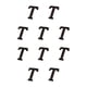 thumbnail image 2 of Letras de metal Billuyoard Números de casa Decoración de puerta B17--T 10Conjunto, 2 of 6